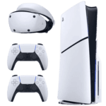 کنسول بازی سونی مدل PlayStation 5 Slim ظرفیت 1 ترابایت ریجن 2016A اروپا به همراه دسته اضافی و هدست VR2